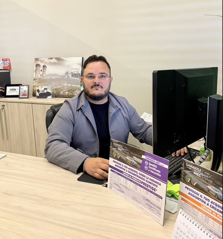 Amedeo Griffo, responsabile vendite e noleggio di GS-Drive Car